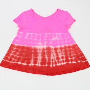 Justice Tie and Dye Petite Blouse Sz 8
